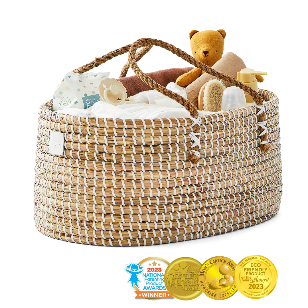 LILY diaper caddy natural