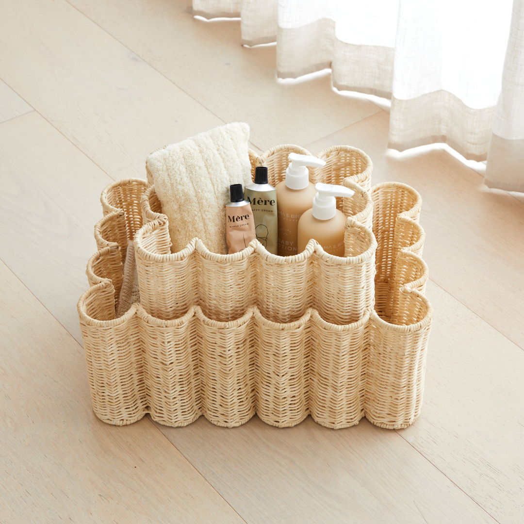 BLOSSOM wavy basket set