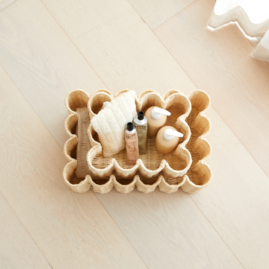 BLOSSOM wavy basket set