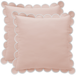 Load image into Gallery viewer, MARGOT scalloped pillow cover
