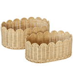 Load image into Gallery viewer, BELLE scalloped basket set
