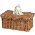 Load image into Gallery viewer, Bonnie Scalloped Rectangle Tissue Box Cover
