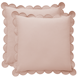 MARGOT scalloped pillow cover