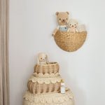 Load image into Gallery viewer, Lola Scalloped Wall Basket Sand
