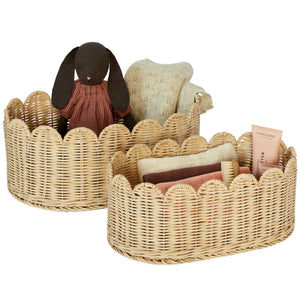 BELLE Scalloped Basket Set