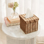 Load image into Gallery viewer, Bonnie Scalloped Square Tissue Box Cover
