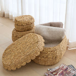 Load image into Gallery viewer, Fauna Scalloped Basket Set Sand
