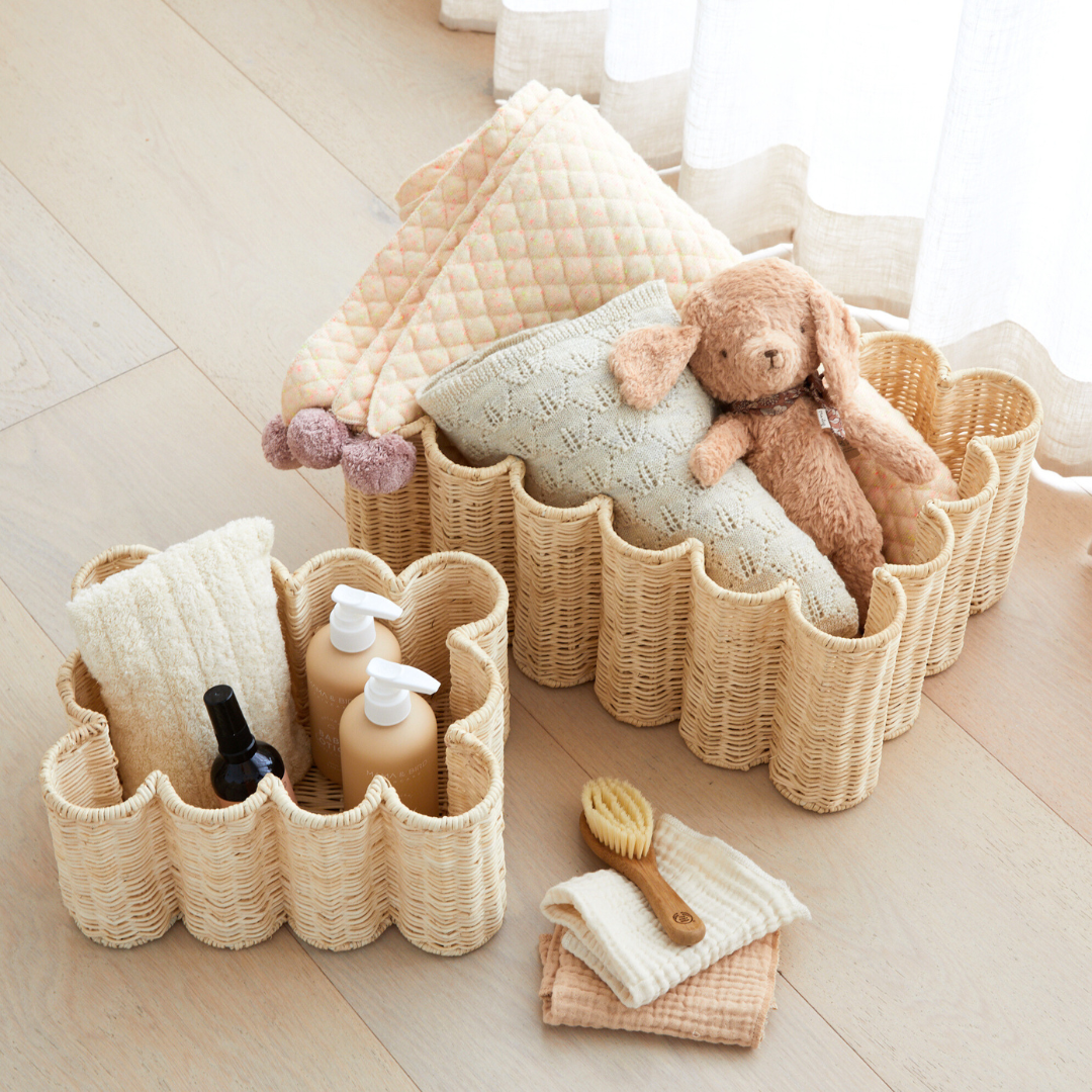 BLOSSOM wavy basket set