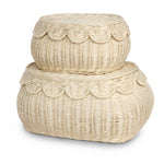 Load image into Gallery viewer, Flora Scalloped Basket Set
