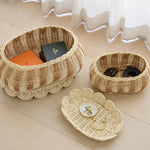 Load image into Gallery viewer, Flora Scalloped Basket Set
