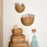 Load image into Gallery viewer, Lola Scalloped Wall Basket Set Of 2
