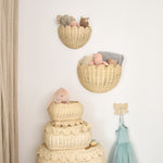 Load image into Gallery viewer, Lola Scalloped Wall Basket Set Of 2
