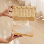 Load image into Gallery viewer, Bonnie Scalloped Rectangle Tissue Box Cover
