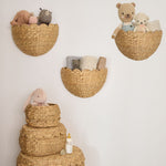 Load image into Gallery viewer, Lola Scalloped Wall Basket Sand
