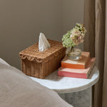 Load image into Gallery viewer, Bonnie Scalloped Rectangle Tissue Box Cover
