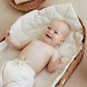 FLORENCE baby changing basket mocca