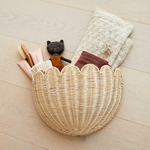 Load image into Gallery viewer, LOLA scalloped wall basket
