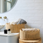 Load image into Gallery viewer, BELLE Scalloped Basket Set
