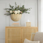 Load image into Gallery viewer, Bonnie Scalloped Square Tissue Box Cover
