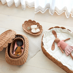 Load image into Gallery viewer, FLORENCE baby changing basket mocca
