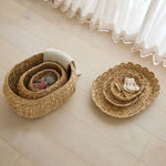 Load image into Gallery viewer, Fauna Scalloped Basket Set Sand
