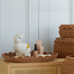 Load image into Gallery viewer, FAUNA trio rattan basket set mocca
