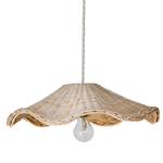 Load image into Gallery viewer, Isabelle Wave Wicker Lamp Shade
