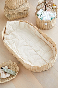 POPPY diaper caddy natural