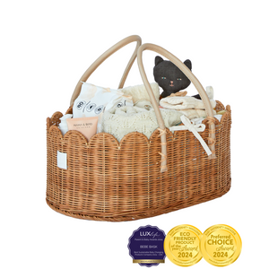 POPPY diaper caddy mocca