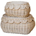 Load image into Gallery viewer, Flora Scalloped Basket Set
