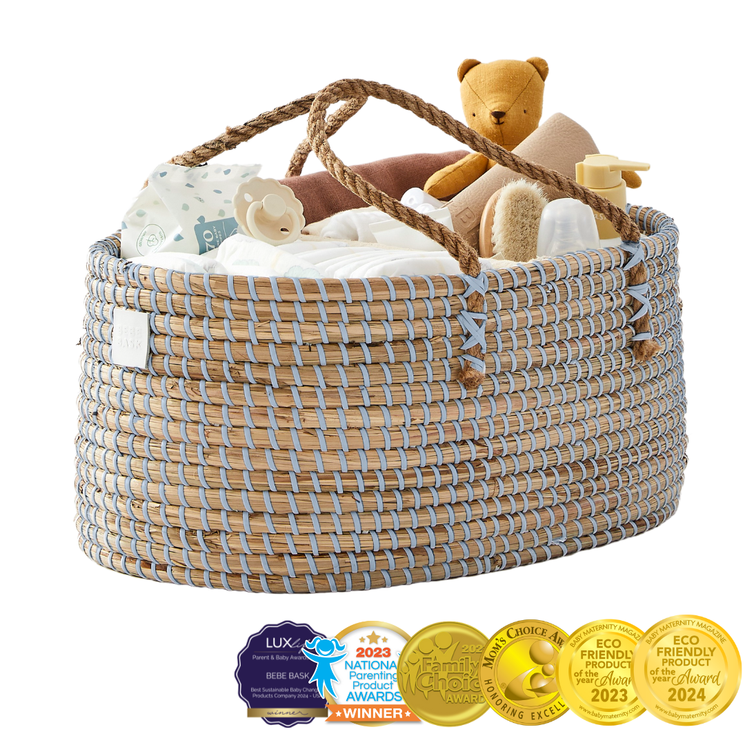 LILY diaper caddy dove