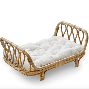 BON BON rattan doll bed