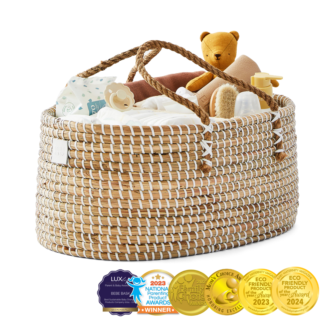 LILY diaper caddy natural