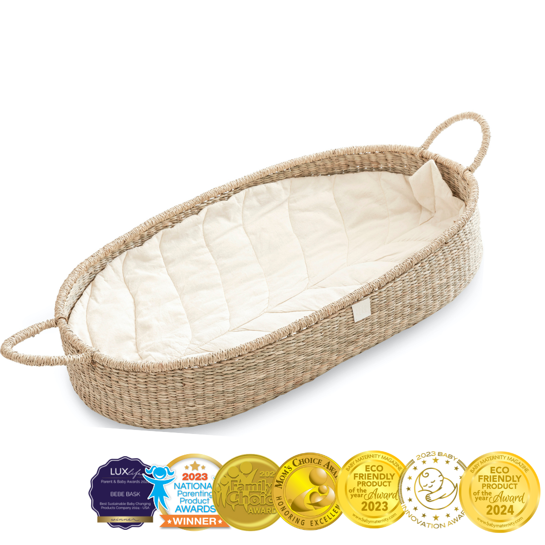 RAW baby changing basket set