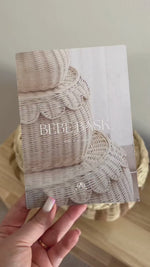Load and play video in Gallery viewer, Flora Scalloped Basket Set
