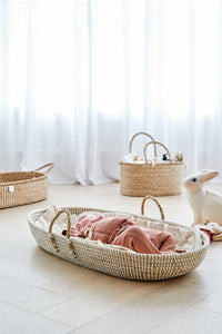 LIV baby changing basket set